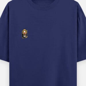 One Piece: Baby Monkey D. Luffy Pocket  Unisex Oversized Classic Cotton T-Shirt