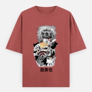 Naruto Shippuden: Jiraiya Sensei Oversized  Unisex Classic Cotton T-Shirt