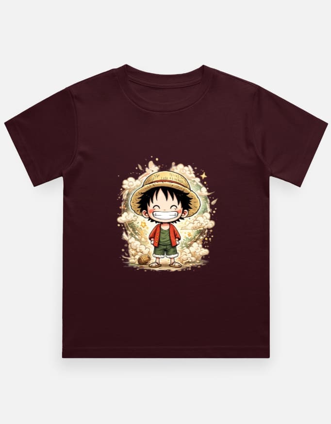 Baby Monkey D Luffy Kids Anime T-Shirts For Kids