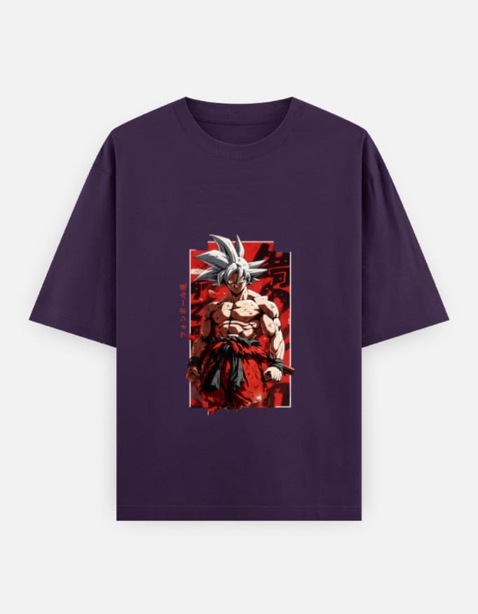 Dragon Ball Z : San Goku  Unisex Oversized Classic Cotton T-Shirt